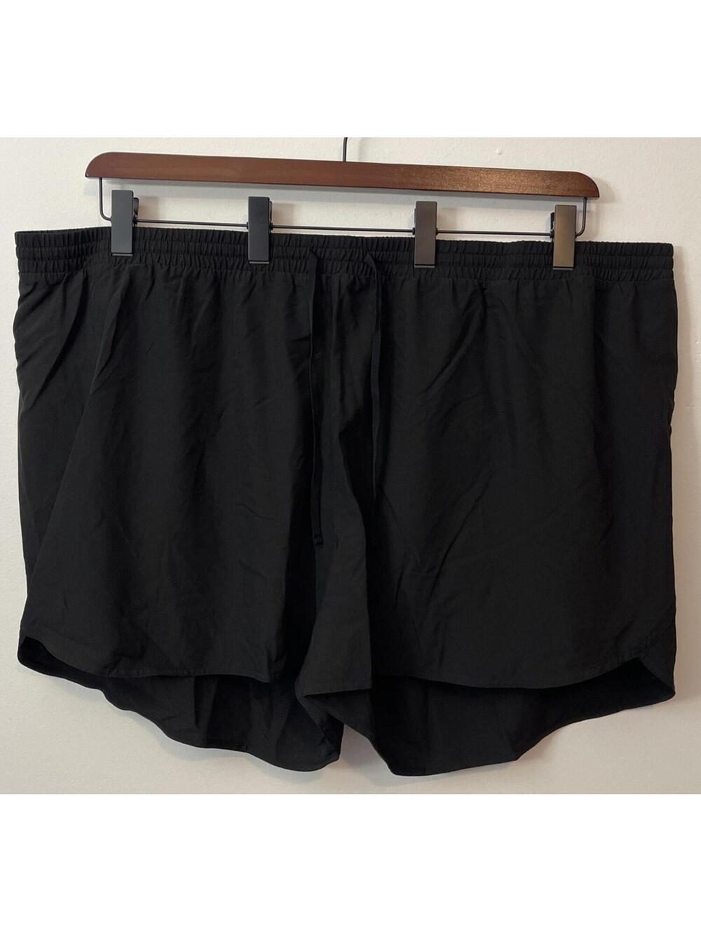 Old Navy Womens 4x Black Go-Dry Mid-Rise Elastic Waist Athletic Shorts! A4821 - Picture 2 of 6